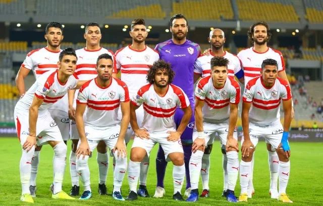Zamalek SC, avec Ferjani Sassi et Hamdi Nagguez