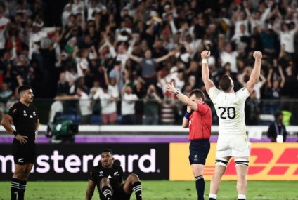 Rugby : L’Angleterre en finale de la coupe de monde, les All Blacks out !