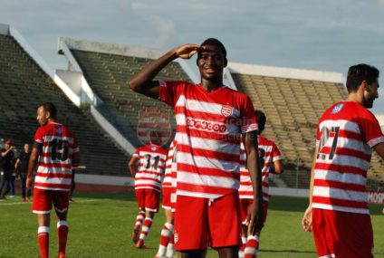 Le Club Africain bat Soliman grâce à son duo Chammakhi-Compaoré et monte sur le podium