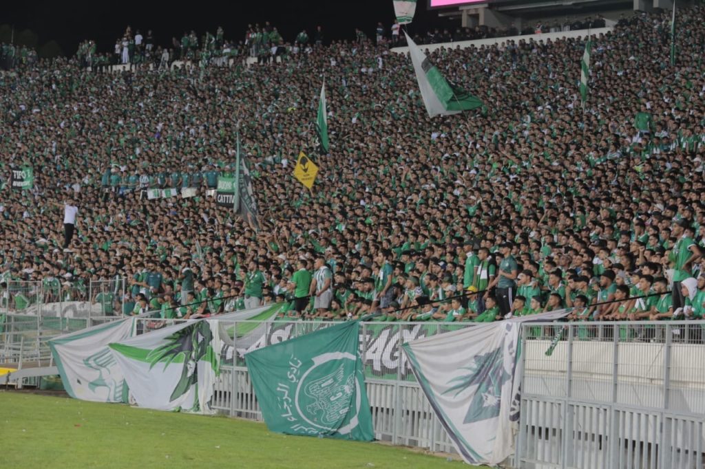 Les supporters du Raja, toujours présent derrière leur club 