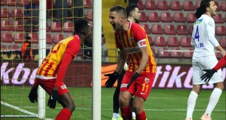 Victoire de Kayserispor face au Rizespor de Montassar Talbi (1-0)