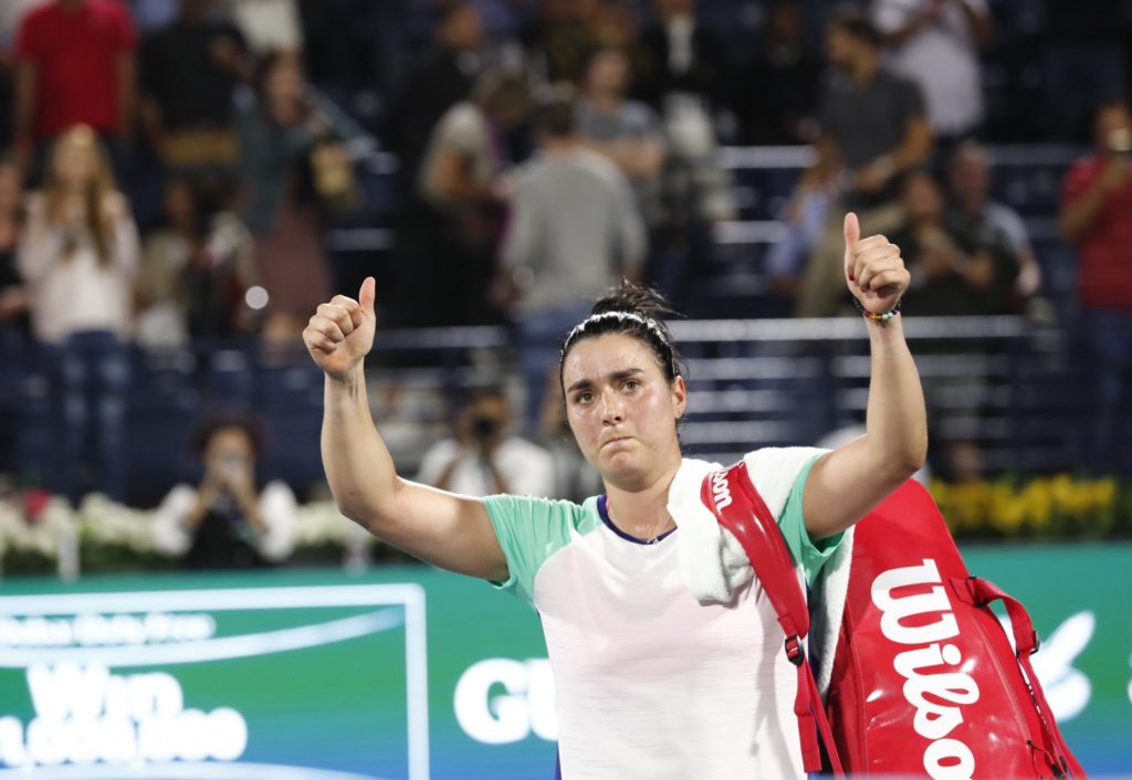 Ons Jabeur, éliminée face à la roumaine Simona Halep à Dubai