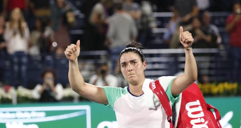 Ons Jabeur, éliminée face à la roumaine Simona Halep à Dubai