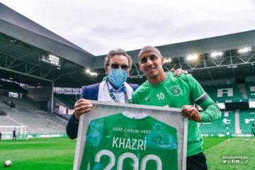 Wahbi Khazri met un triplé avec Saint-Etienne