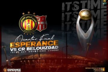 Football, CAF Champions League : l’Esperance connaît les dates et les arbitres de son match face à Belouizdad