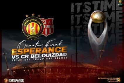 Football, CAF Champions League : l’Esperance connaît les dates et les arbitres de son match face à Belouizdad