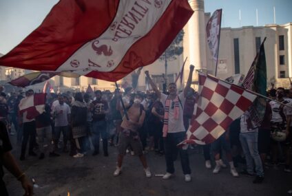 La Salernitana : une ferveur Granata de retour en Serie A