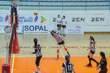 Volleyball, Tunisie Télécom Championship : le Club Féminin de Carthage et le Club Africain avec la manière, le Club Sportif Sfaxien connaît un bon départ