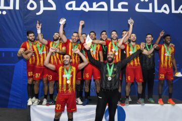 Handball, Arab Handball Championship : l’Espérance arrache un 6e sacre contre l’Association Sportive de Hammamet !