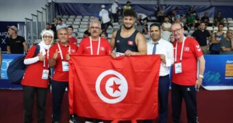 Jeux Méditerranéens, Oran 2022 : Chahinez Jemi et Amine Guenichi en Bronze ! La Tunisie victorieuse contre la Macédoine du Nord.
