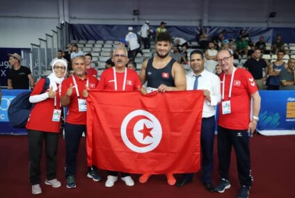 Jeux Méditerranéens, Oran 2022 : Chahinez Jemi et Amine Guenichi en Bronze ! La Tunisie victorieuse contre la Macédoine du Nord.