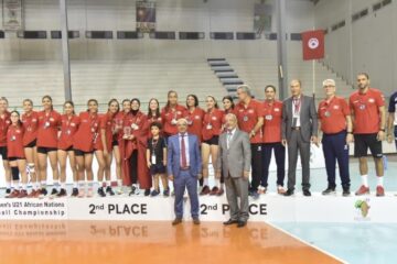 Volleyball, CAN U-21 : la sélection féminine perd contre l’Égypte en finale.